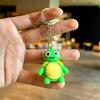 Creative Cartoon Animal Series Keychain Pendant, Soft PVC, Cute Sea Turtle Bag Accessory, Exquisite Gift