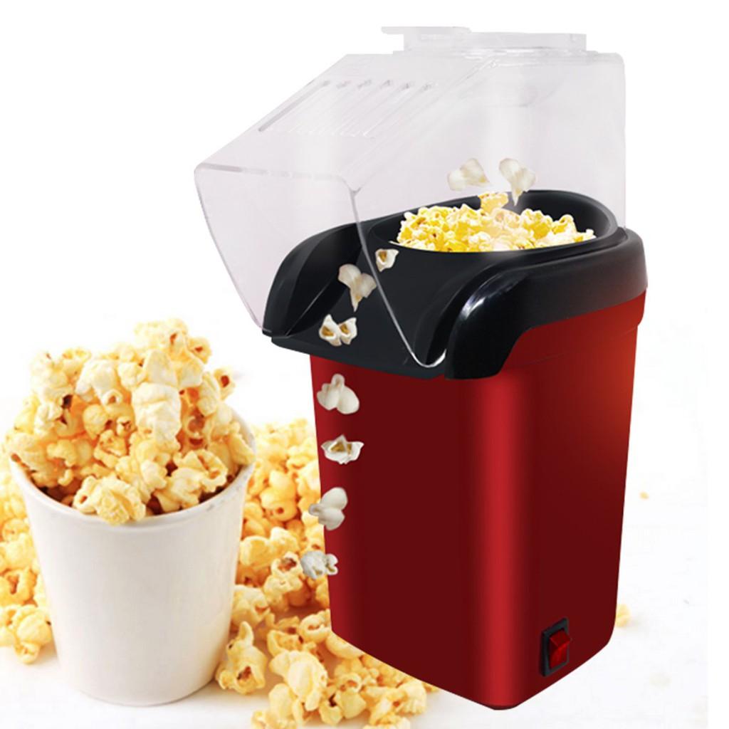 1200W Electric Corn Popcorn Maker Mini DIY Household Automatic Hot Air Popcorn Making Kitchen Machine DIY Corn Popper 110V / 220V