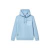 Fila Minimalist Solid Color Casual Knit Long Sleeve Hoodie Men Hoodies Infinity-Blue F11M247203F-LB