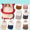 Baby Newborn Knit Swaddle Stroller Wrap Blanket Warm Infant Pram Sleeping Bag