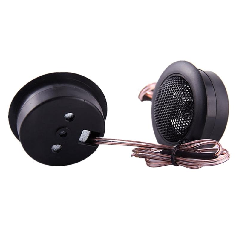 Clear Car Tweeter Speakers, Strong Materials, Reduced Magnetic Interferences for Music Enthusiasts and Professional 2pcs