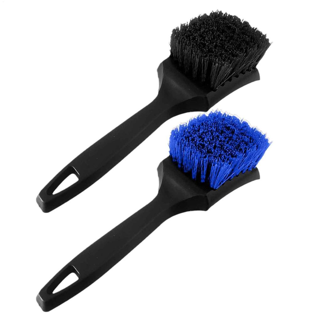 Car Tire Brush Hard-Bristled Tire Brush for Car Detailing Scrubber Cleaning Tools for Exterior Washing Auto Sedan Truck RV SUV
