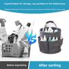 Oxford Cloth Collapsible Camping Basket With Multifunctional Storage For Outdoor Picnic And Home Organization