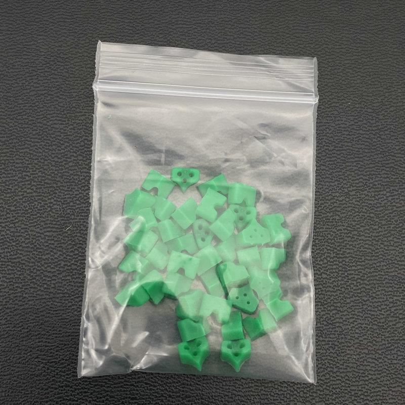 40pcs/bag Dental Silicone Wedges Add On Wedges Rubber TOR VM No 1.861 Delta Ring Tine Dentist Material Dentist