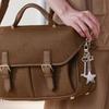 Star Key Ornament Gothic Hanging Ornament Fashion Keychain Charm Alloy Texture Suitable for Bag and Key Decorating