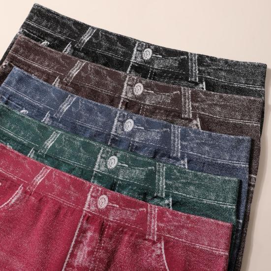 Kadın Şort Yüksek Esnek Taklit Denim Kısa Tayt Cepli Dar Kesim Yazlık Şort Günlük Giyim