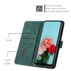 For Samsung Galaxy A36 5G Case Imprinted Lines Leather Phone Cover Folding Stand