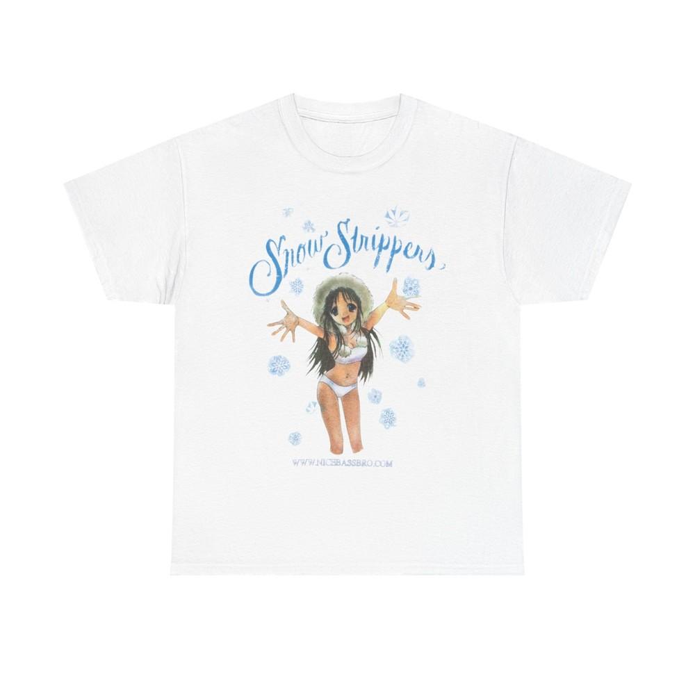 Snow Strippers Anime Tee TShirts Nice Bass Bro Album Tour Merch  All Sizes Unisex T-Shirt XL