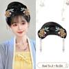 Ming Dynasty Hanfu Clip-in Hair Bun: Silk Wig for Ancient Costume Hairstyles