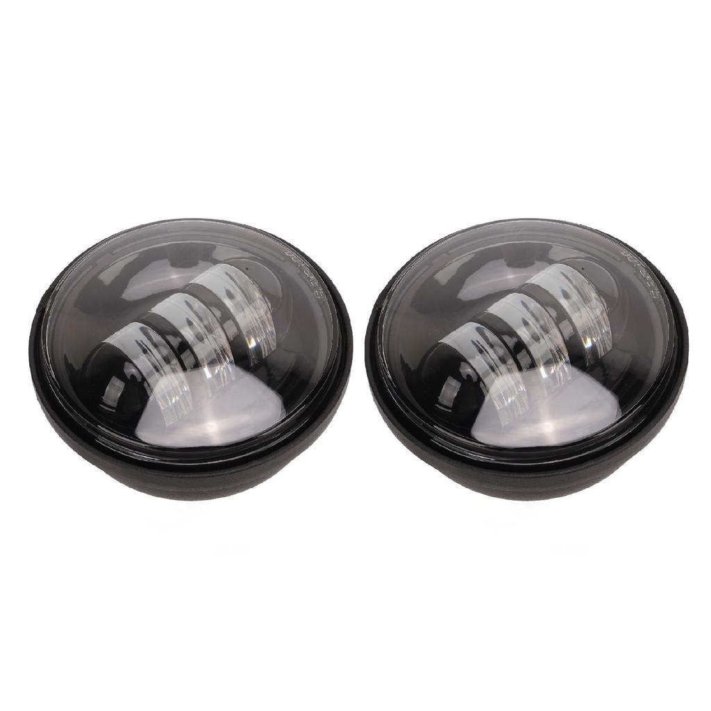 2Pcs LED Fog Lights Lamps White Light 4.5In IP67 Waterproof 10 To 32V 30W Driving Fog Lights for