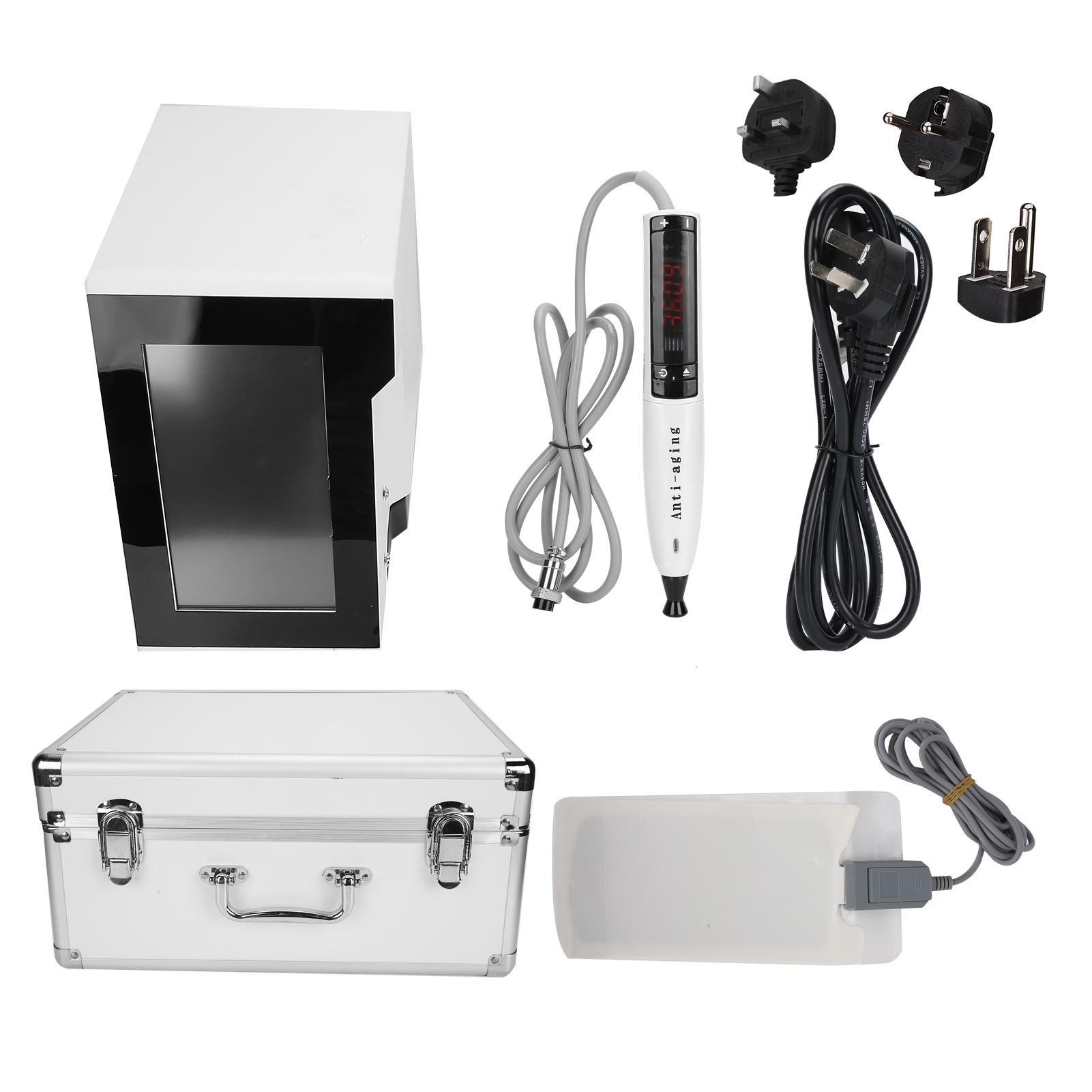 

RF Массажер для глаз Темные круги Удаление мешков под глазами Высокочастотный вибрационный массажер для ухода за глазами Инструмент 11