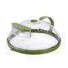 Universal Microwave Splatter Cover With High Dome Shape Water Steamer Handle To Fit Plates Bowls And Prevent Messes