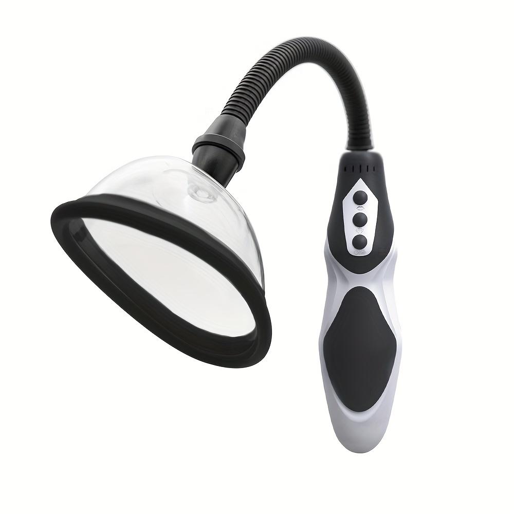 1 Set Pussy Pump (Include Two Size Cover) Non-slip And Leak-proof Latex Edge Sexual Enhancers Sex Toys For Men Women Couple Breast Pump Clitoris Stimu