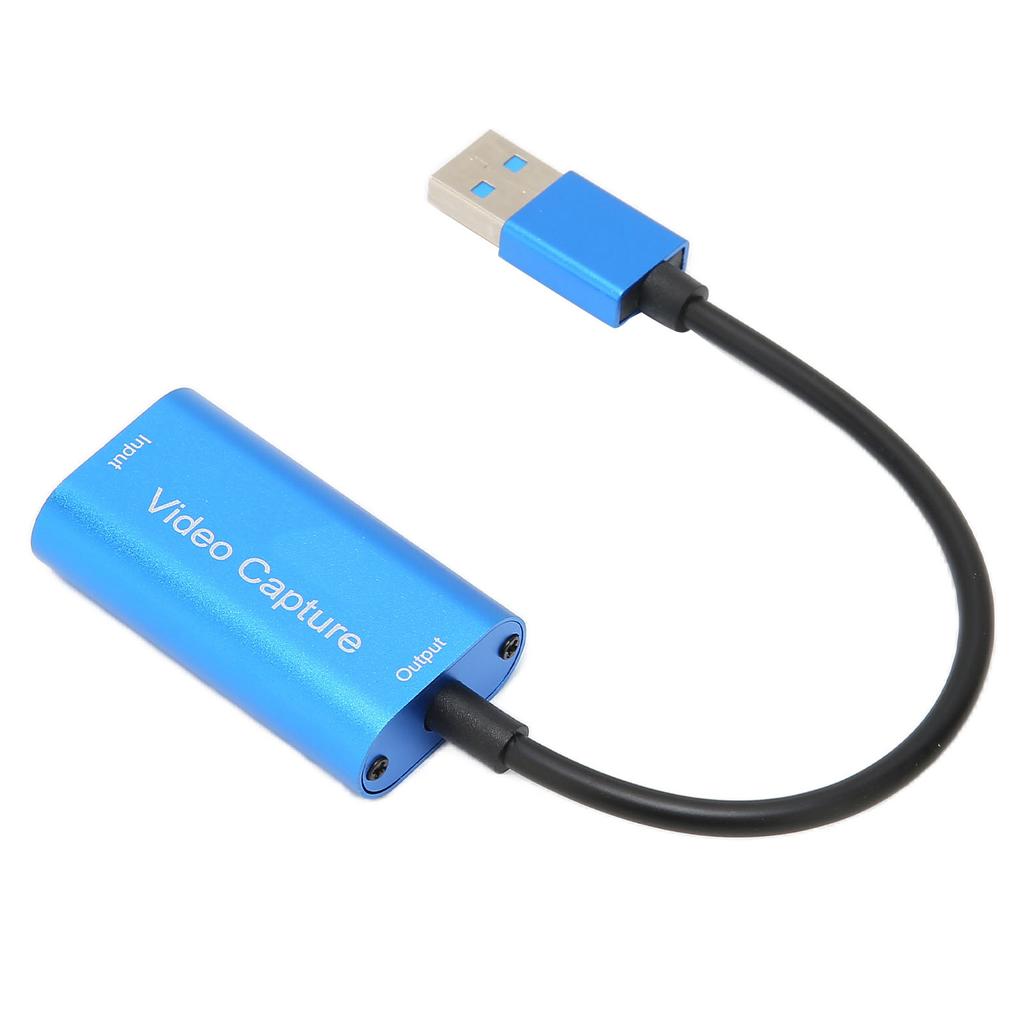 Video Capture Card USB3.0 4K HD Multimedia Interface Capturer To USB for Streaming Games Live Teaching Or Conference