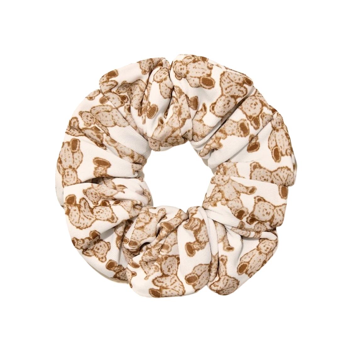 Women s Glowny Summer Dream Scrunchie Milk Bear ONE SIZE