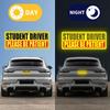 Reflecterende Bumper Magnetische Student Chauffeur Stickers Herbruikbaar Waterdicht Veiligheidstickers Geschikt Voor Nieuwe Chauffeurs Auto Vrachtwagens