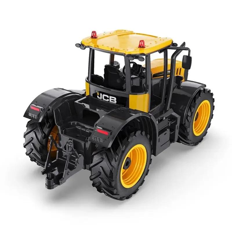 DOUBLE E RC Farmers Truck Dump E359 1/16 4WD Harvest Farmer Car Tractor 2.4G Remote Control Vehicles Model Toys for Children