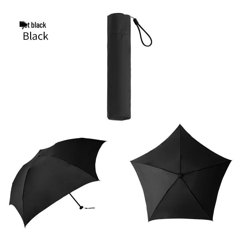 69g Ultra-Light Carbon Fiber Folding Umbrella - Sunshade and Sunscreen, Portable and Compact, Japanese Design.