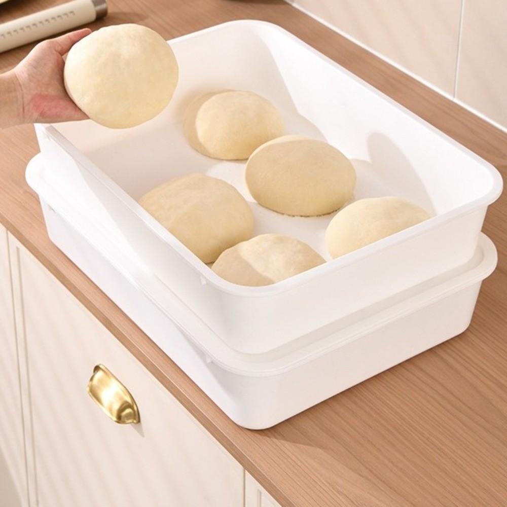 1/2 Pieces with Cover Proofing Container Air Tight Dough Containers Dough Proofing Box Bread Making