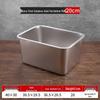 Plateau de buffet en acier inoxydable 316L Handon avec couvercle