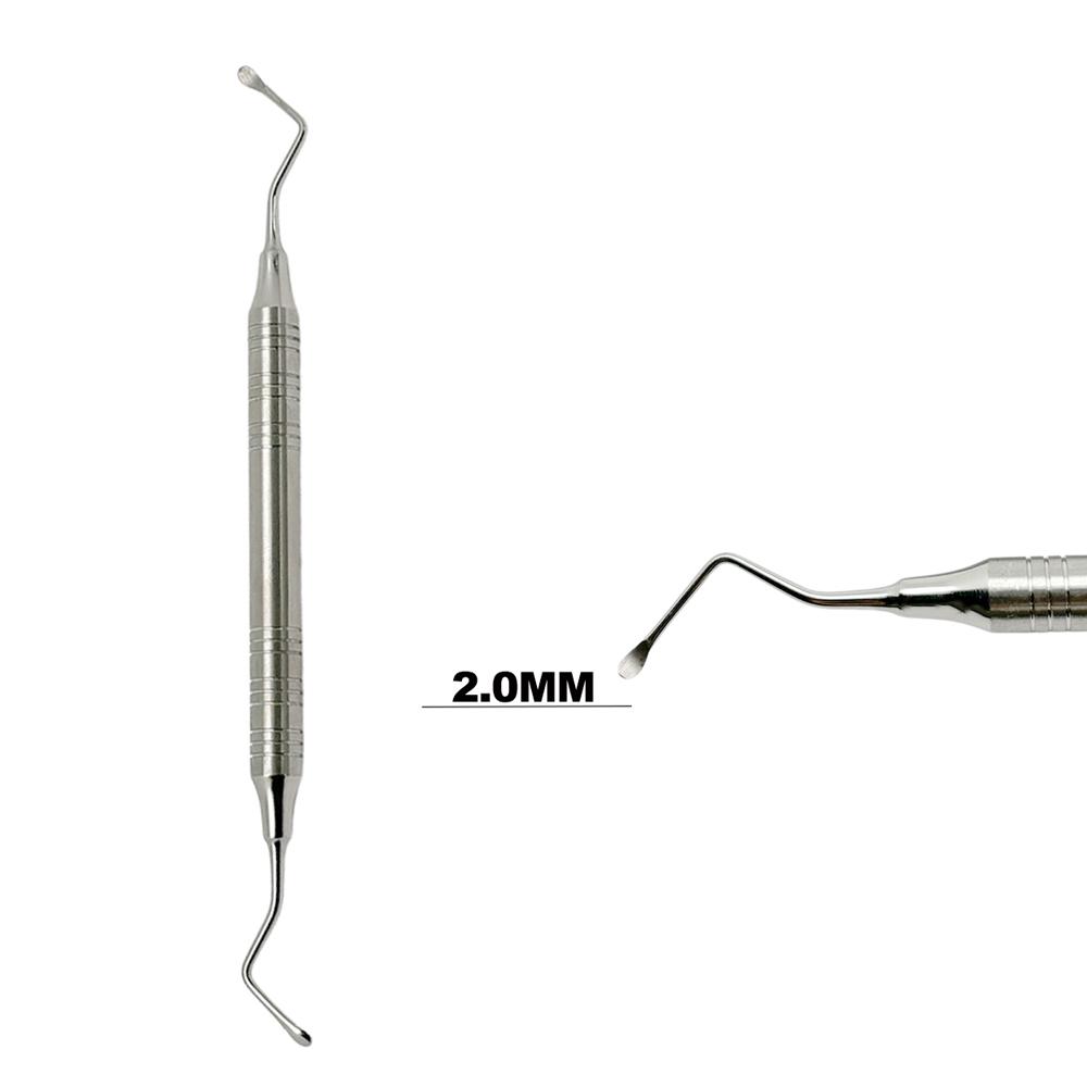 

Dental Curette & Scaler Professional Gracey Periodontal Bone Curettes Stainless Steel Dentist Instrument Tool