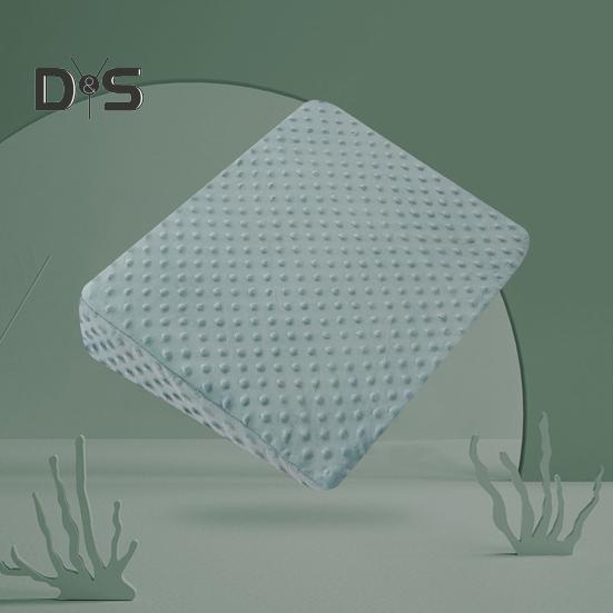 Keilkissen für Babys, Memory Foam-Schlafkissen, Rückenstützkissen für Säuglinge mit abnehmbarem Bezug für einfaches Stillen, Beine und Knie von Kindern