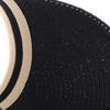 Imitation Pearl Empty Top Straw Hats For Women Casual Summer Beach Visor Caps Foldable Wide Large Brim Sun Uv Protection Caps