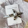 High Quality Starfish Pearl Spring Clip Simple Temperament Acetate Hairpin Star  Top Clip Side Clip Women's Hair Accessories