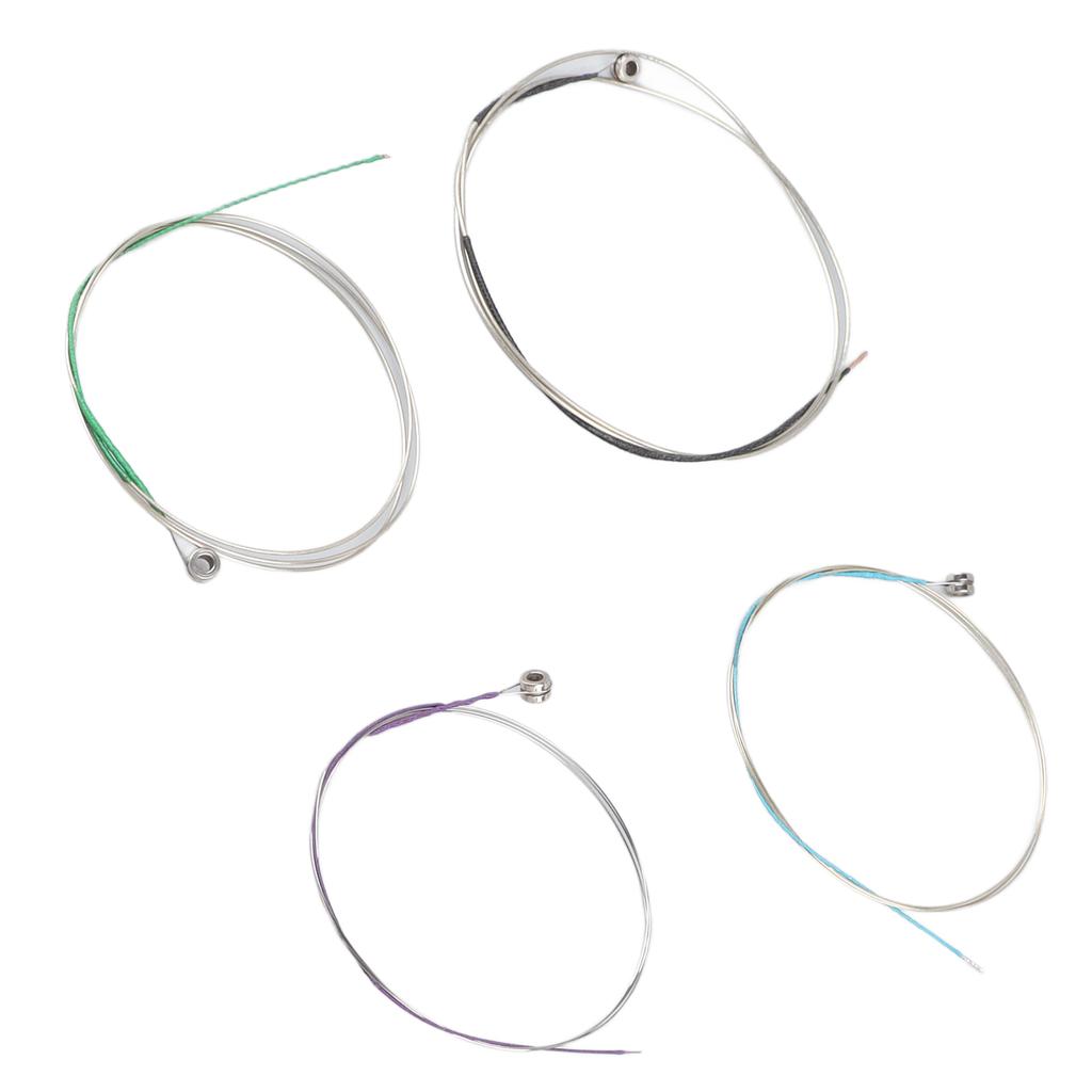 4Pcs Violin String Steel Wire G D A E Clear Full Voice Professional Violin String Set for Replacement