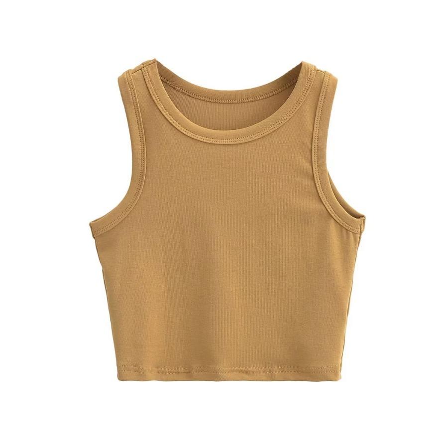 Summer Women Tank Tops Sleeveless Short Style Tee Sexy Slim O Neck Female Clothes