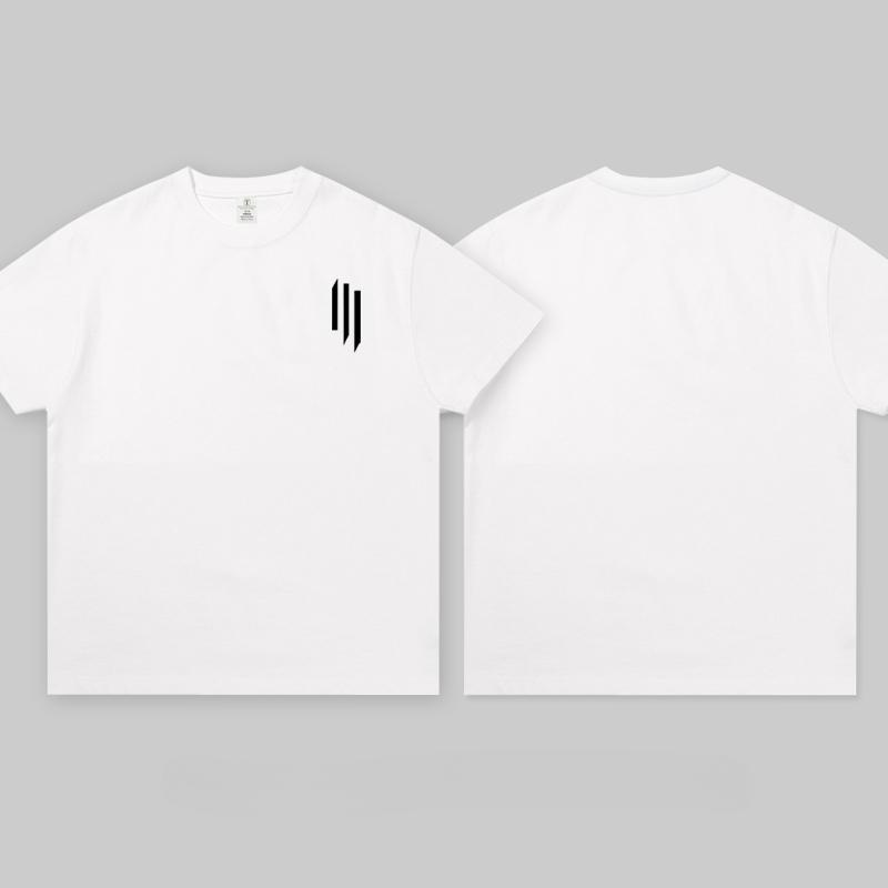 Skrillex Tričko s krátkým rukávem Top 100 DJ Oblečení Around VAC Electric Syllabic Trampoline Fashion Ležérní Pánské a Dámské Tričko