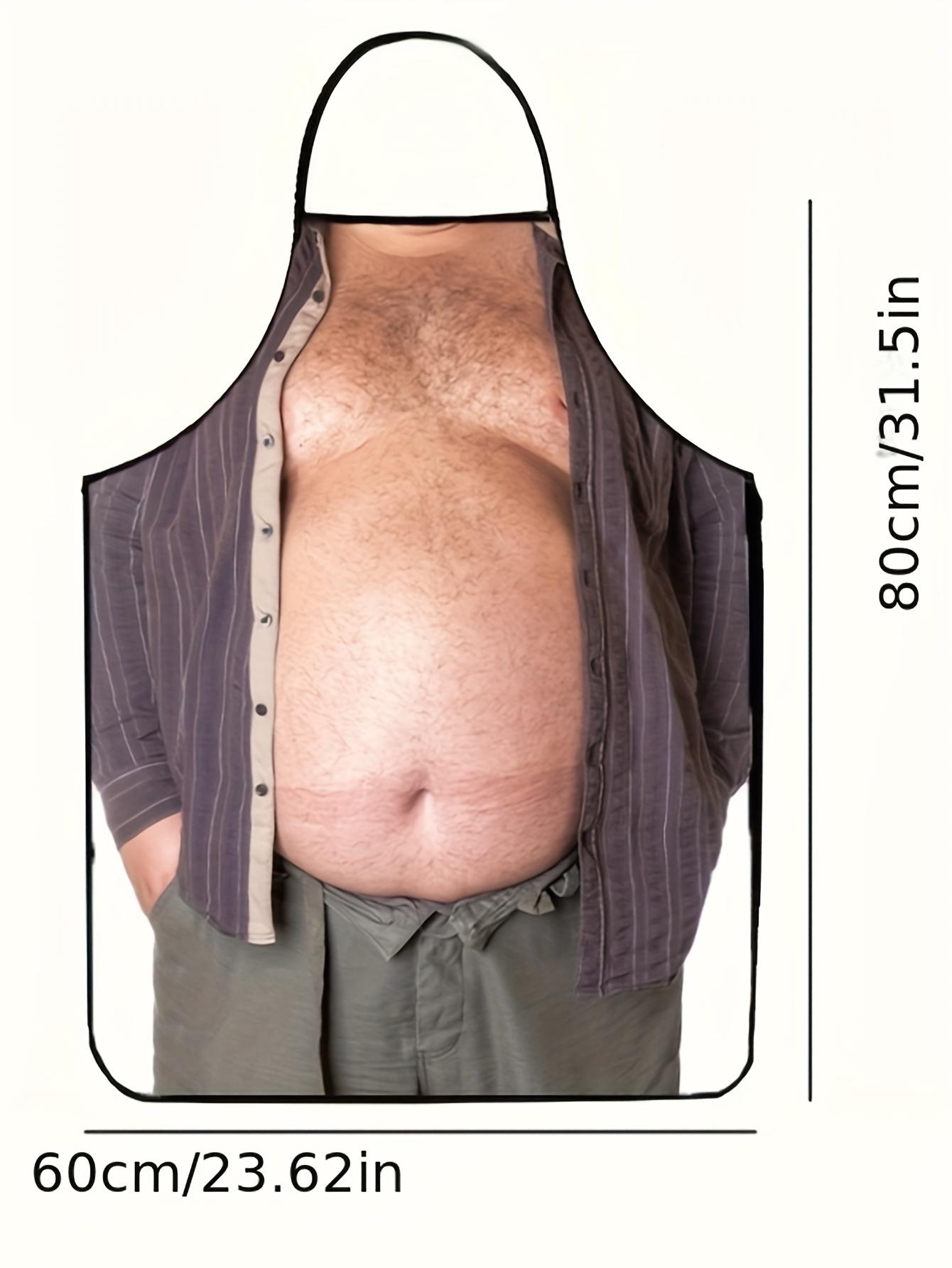 A fashionable men s apron, beer belly party funny apron