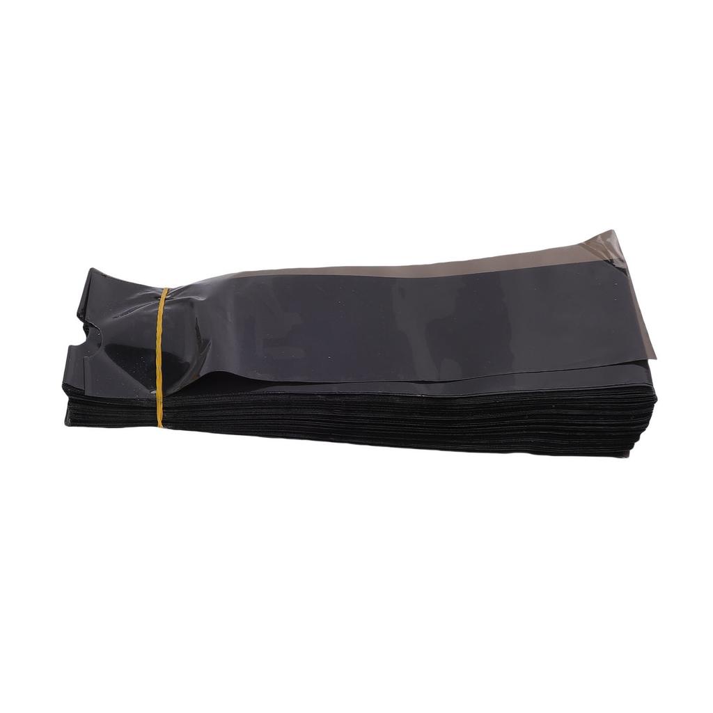 100 Pcs Tattoo Machine Covers Water Proof PE Anti Static Disposable Tattoo Pen Sleeves Black