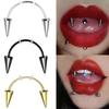 Mode Goth Lippenring Edelstahl BCR Septum Piercing im Mundring Durchstechen Ohrringe Creolen Nasenring Körperschmuck