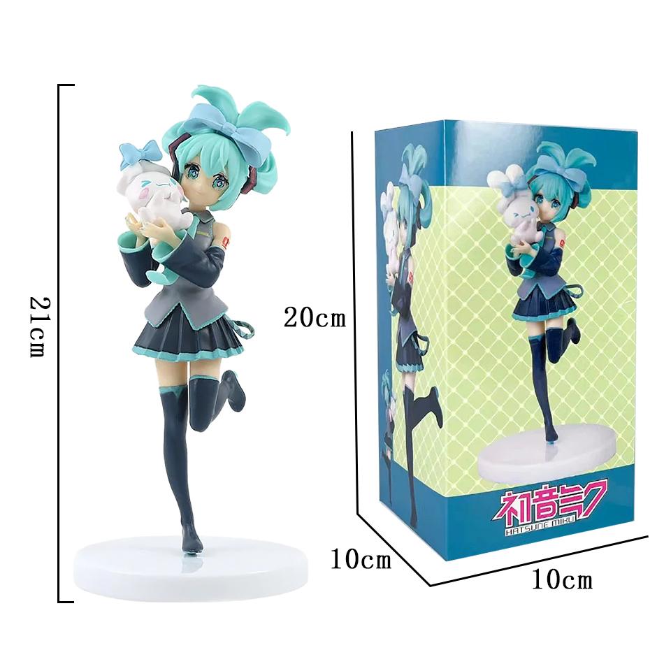 New In Stock Hatsune Miku In A World With Closed Windows Collectible Anime Action Kwaii Miku Figures Model Toys Christmas Gifts