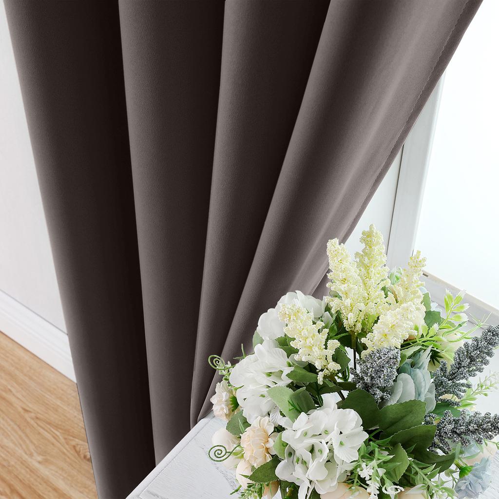Home Decoration Living Room Bedroom Simple Multi-Color High Precision Blackout Heat Insulation Windshield Curtain Fabric