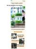 Narrow Edge Rectangular Planter Box for Balcony & Windowsill