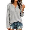 Women's Casual Knit Leopard Print Long Sleeve T-Shirt