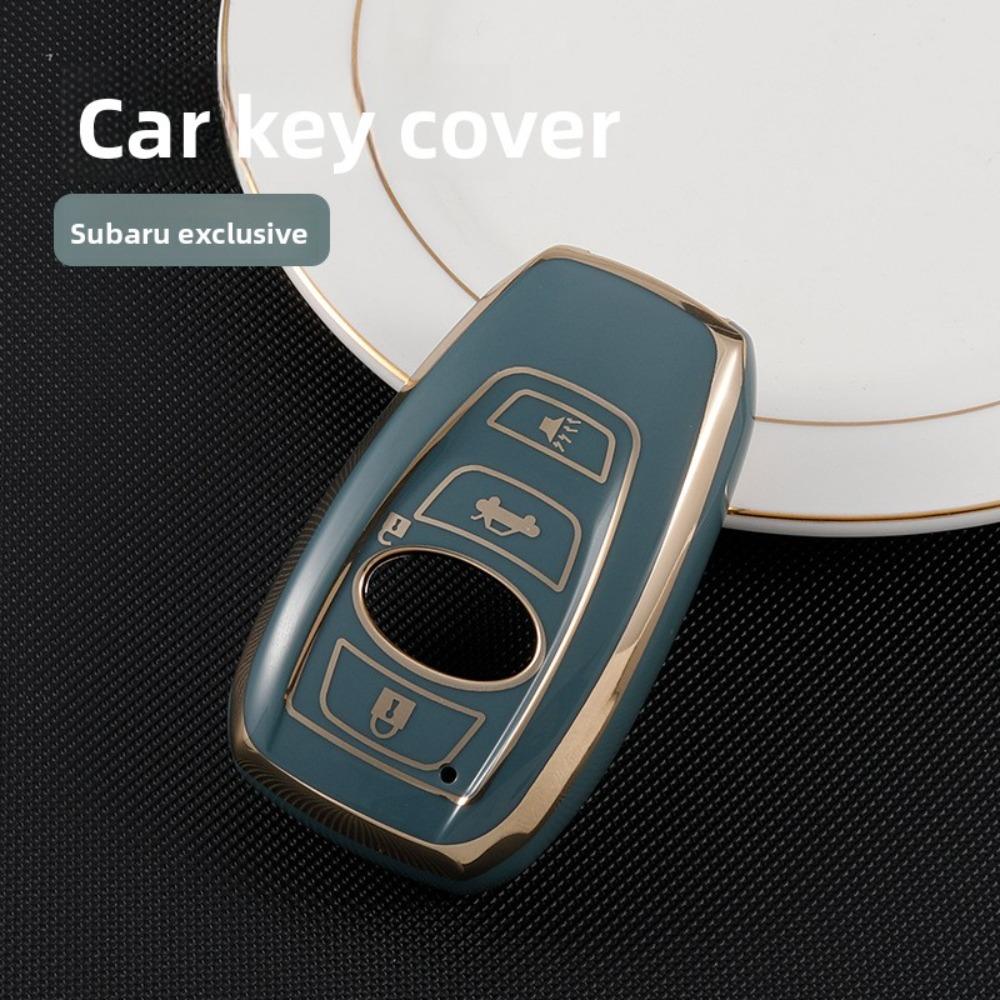For Subaru Key Cover for Forester Outback Legacy XV Durable Car Key Case Protector with Shell Buckle