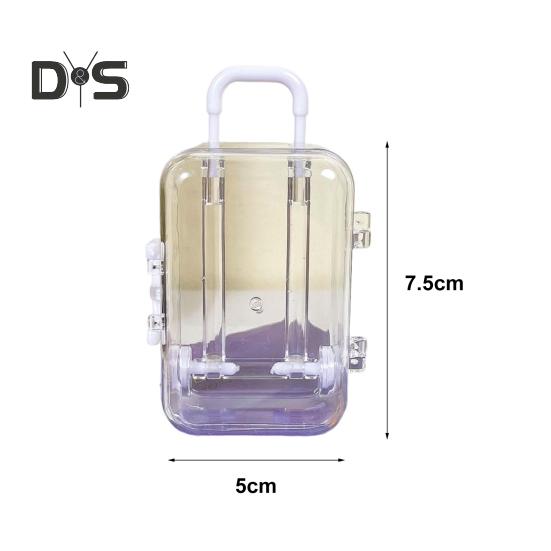 Recipiente de armazenamento portátil Easy Grip estilo mala exclusivo