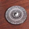 Chinesischer Tai Chi Bagua Drehbarer Feng Shui Kompass Aluminiumlegierung Chinesische Meisterbedarf Glück Segen Heimdekor Ornamente