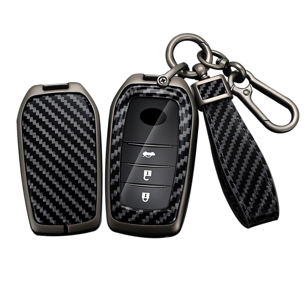 Smart Key Case Key Cover Key Chain for Toyota New чёрный