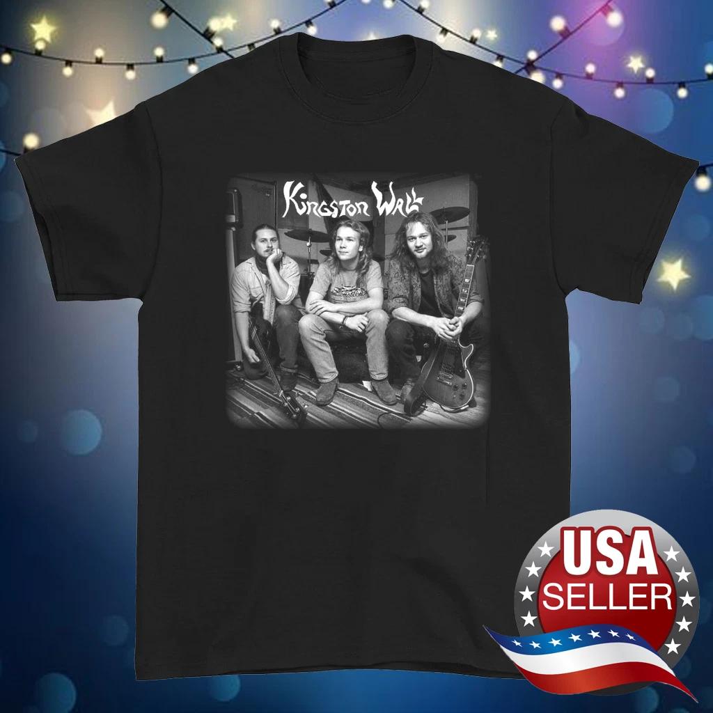 Kingston Wall band black T-shirt short sleeve S-5XL