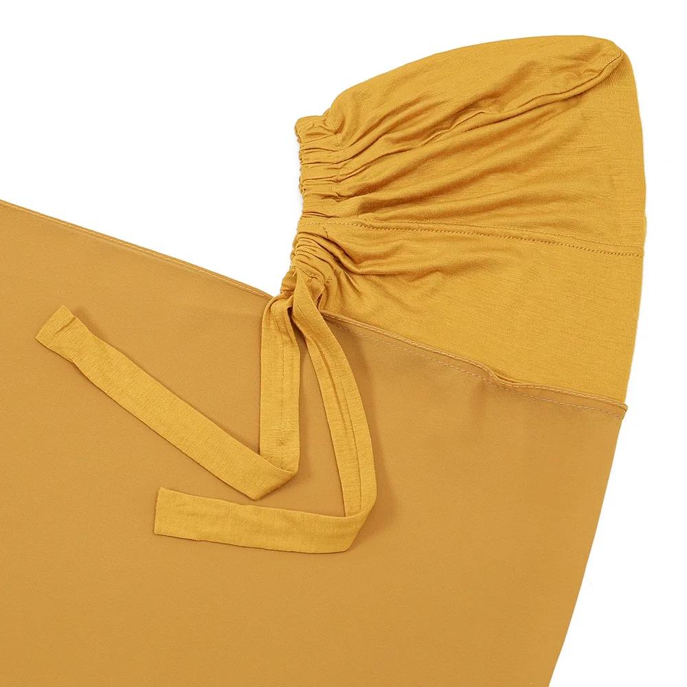 Pin Free Instant Chiffon Hijab Scarf With Undercaps Muslim Women Hijabs With Inner Caps Underscarf Caps Islam Headscarf
