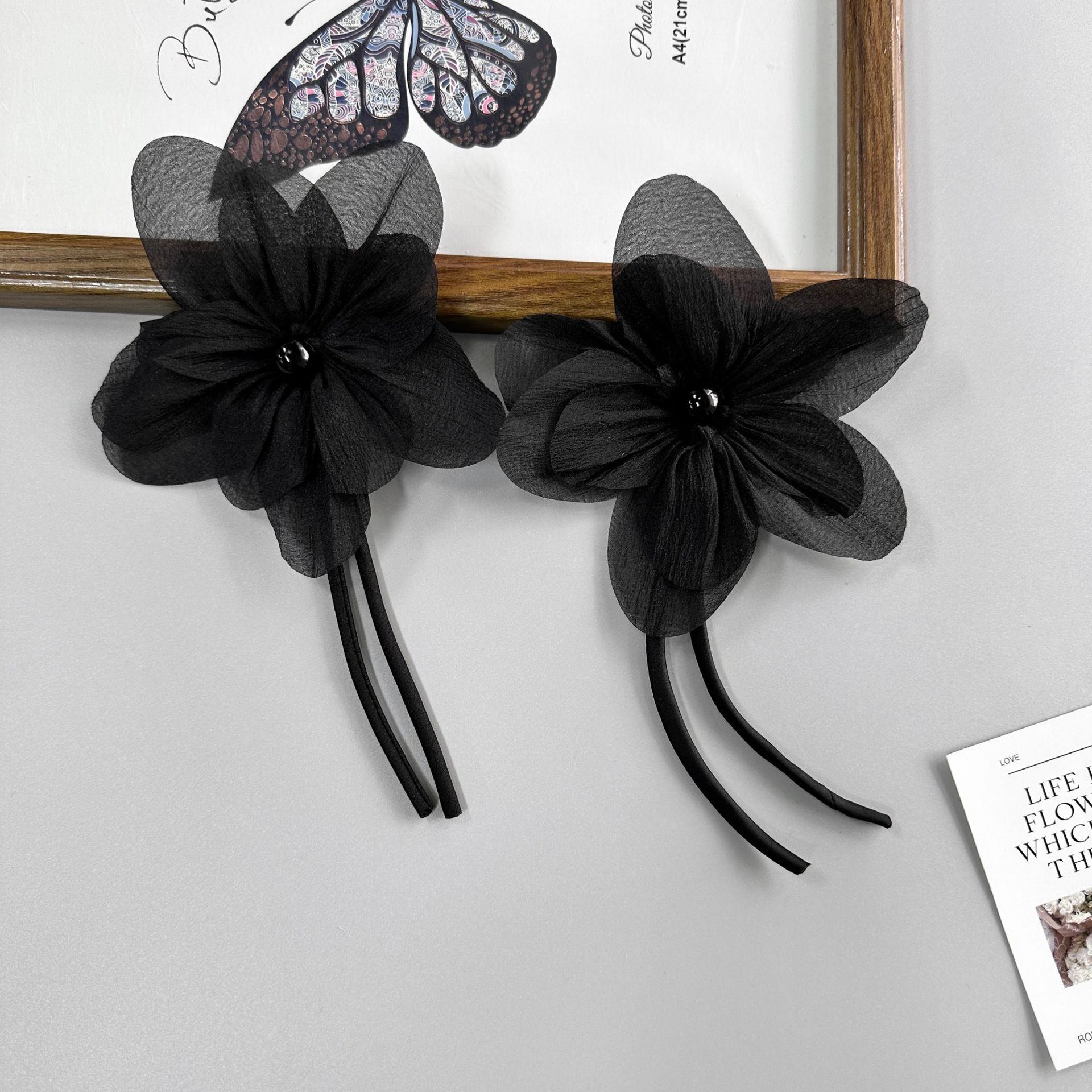 

Eugen Yarn Five-Leaf Flower Handmade Beaded Streamer Clothing Hair Accessories Dress Window Accessories Decorative Flower Accessories