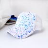 Shiny Sequins Breathable Net Stitching Extended Brim Baseball Hat Sunscreen Bright Color Stage Sun Hat Fashion Accessories