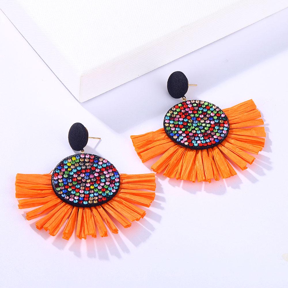 2024 Bohemian Queen Lafite Cic cercei cu picătură de cristal colorate Bijuterii de modă pentru femei Cadouri de petrecere