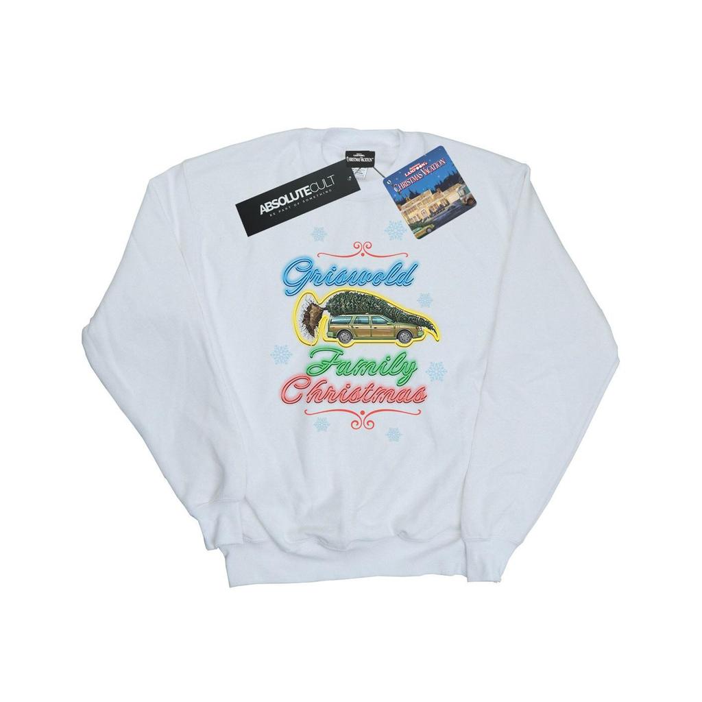 National LampoonÂ´s Christmas Vacation Womens/Ladies Griswold Family Christmas Sweatshirt