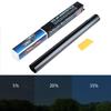 Car Window Sunshade Barrier Film Sun Protective Heat Blocking Transparent Privacy Shield PVC Material Easy Installation