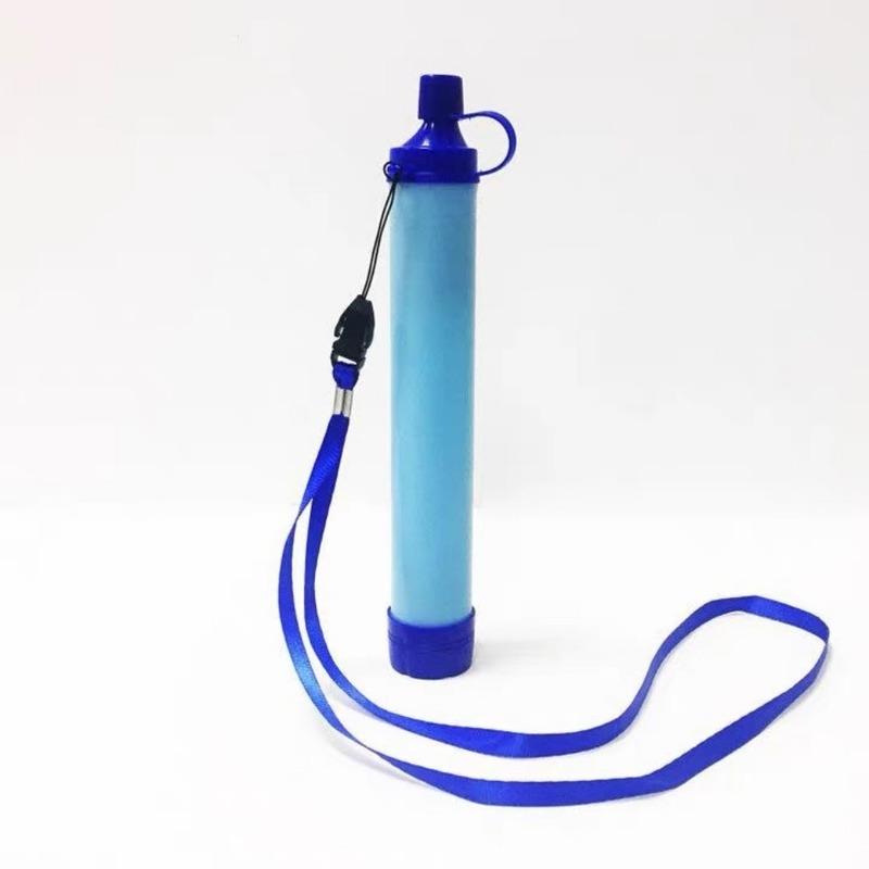 Noodwaterfilter voor buiten kamperen, Noodfiltratie voor buitenleven, Direct drinkbaar, Individuele waterzuiveraar, Steriliza